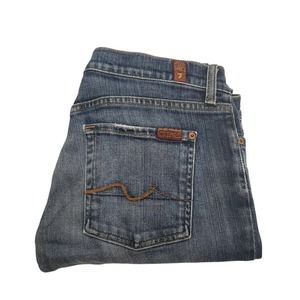 7 Jeans Seven for all mankind bootcut style Jeans U075080U-080U Size 28 (30x32)